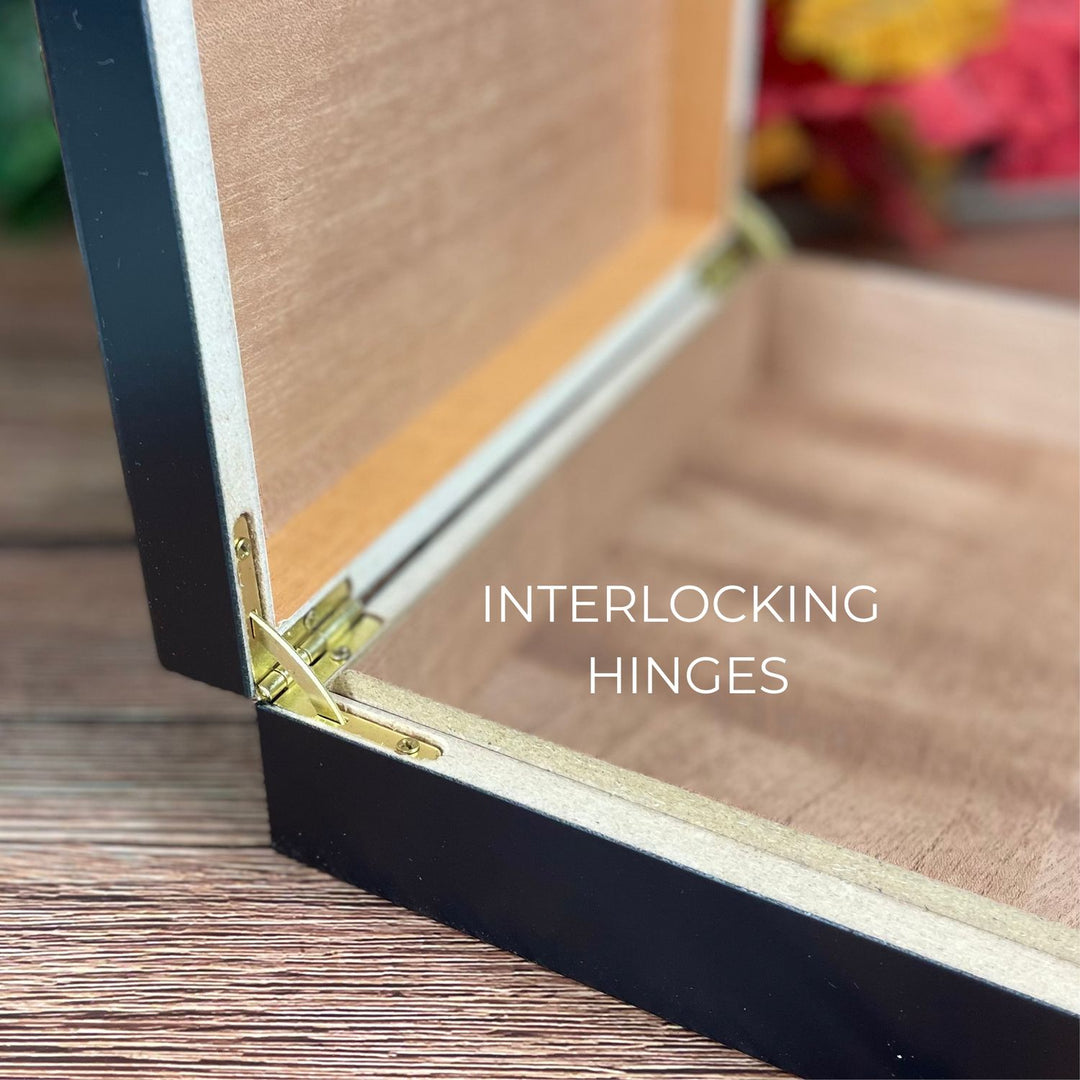 Wedding Memory Box - Custom Engraved - Cedar Lined