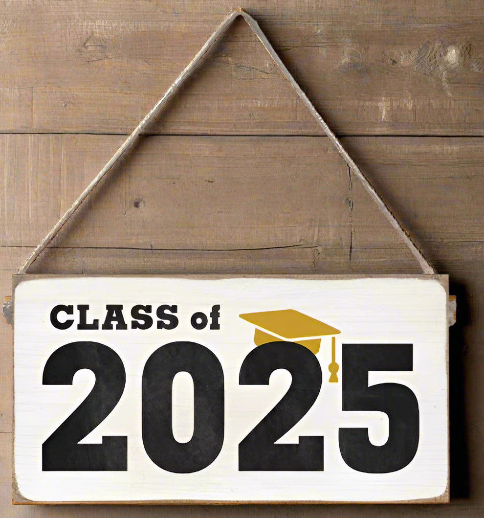 Class of 2025 | Wood Sign | Twine
