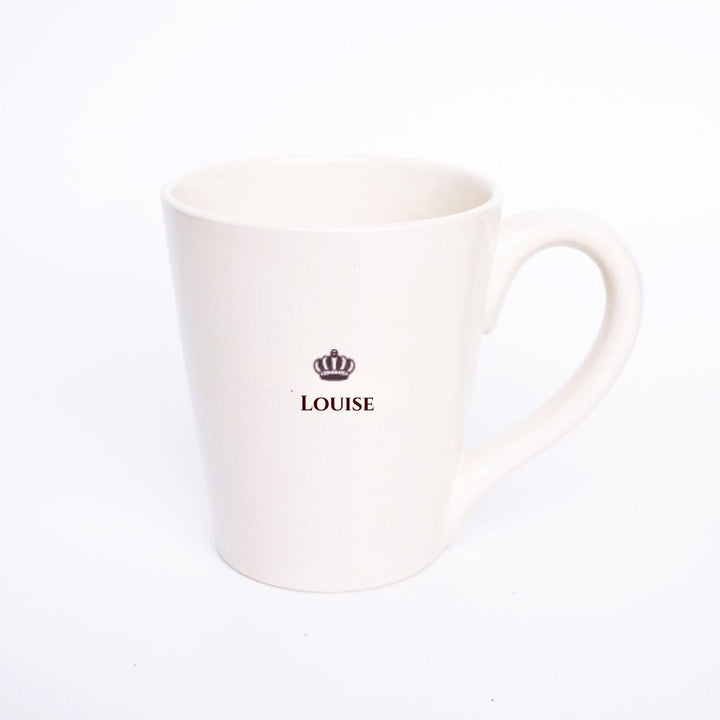 Graduation Gift Inspirational Mug, Personalized Coffee Cup, Eleanor Roosevelt "The Future...Beauty of Their Dreams", Ceramic Mug, Tea Cup