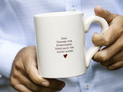 Dad, Thanks For Everything... Funny Father's Day Gift - READY TO SHIP - Large Coffee Mug