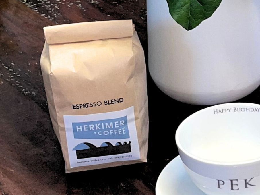 12 oz bag of espresso blend coffee beans