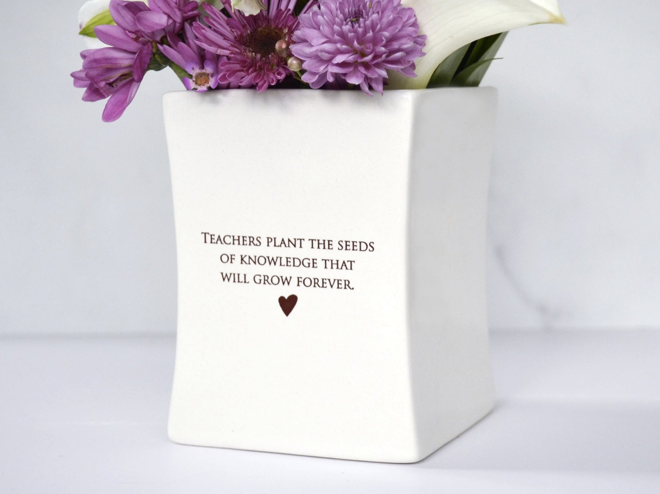 teachers plant the seeds of knowledge that grow forever Unique Teacher Gift