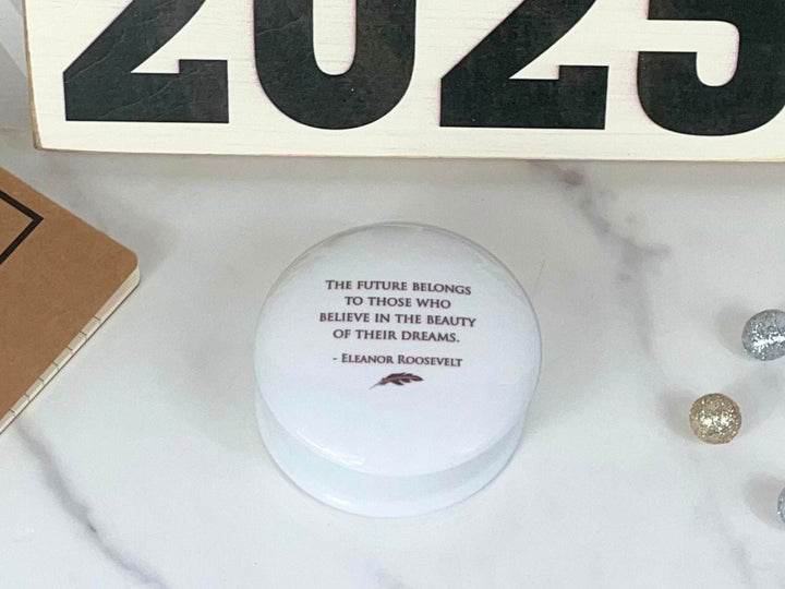 graduation gift with inspirational quote