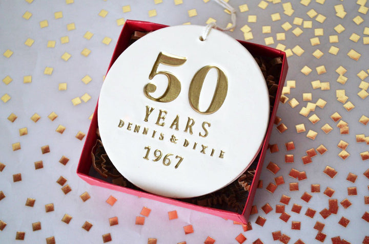 25th Anniversary Ornament, Silver Anniversary, 25th Wedding Anniversary