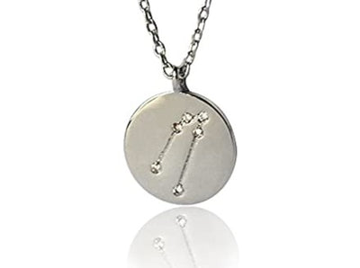 Silver Zodiac Jewelry, Zodiac Necklace, Constellation Necklace, Astrology Necklace, Gemini Necklace