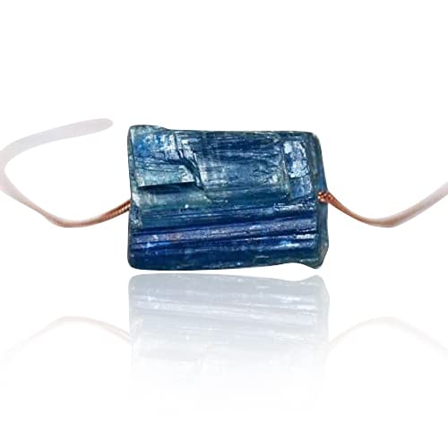 Kyanite Necklace, Natural Blue Kyanite Layering Necklace, Raw Boho Necklace, Healing Crystal Necklace, Birthday Gift, Friend Gift