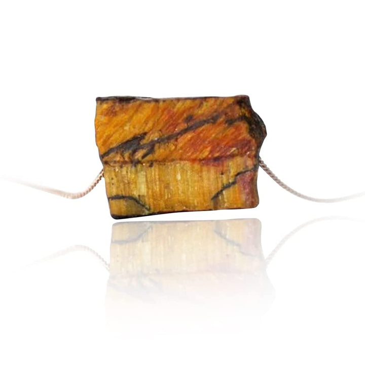 Tiger's Eye Necklace, Raw Tiger's Eye Choker, Tiger Eye Layering Necklace, Boho Necklace, Healing Crystal Necklace, Birthday Gift