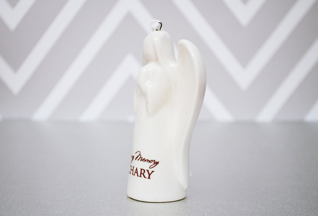 Angel Sympathy Ornament, Sympathy Gift, In Loving Memory, Memorial Gift, Angel Sympathy Gift - Personalized with Name