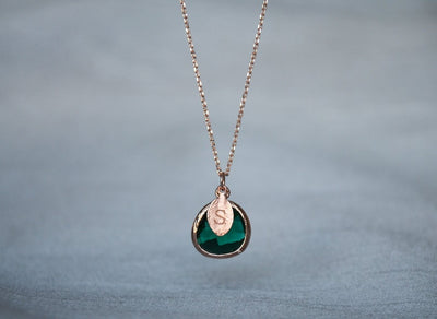 Emerald Earrings, May Birthstone Gift, May Birthstone Earrings, Emerald Jewelry Set