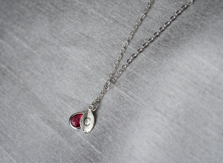 Family Tree Necklace, Mom Necklace, Personalized Birthstone Necklace, Push Present, Initial Necklace, Mom Gift, Grandma Necklace