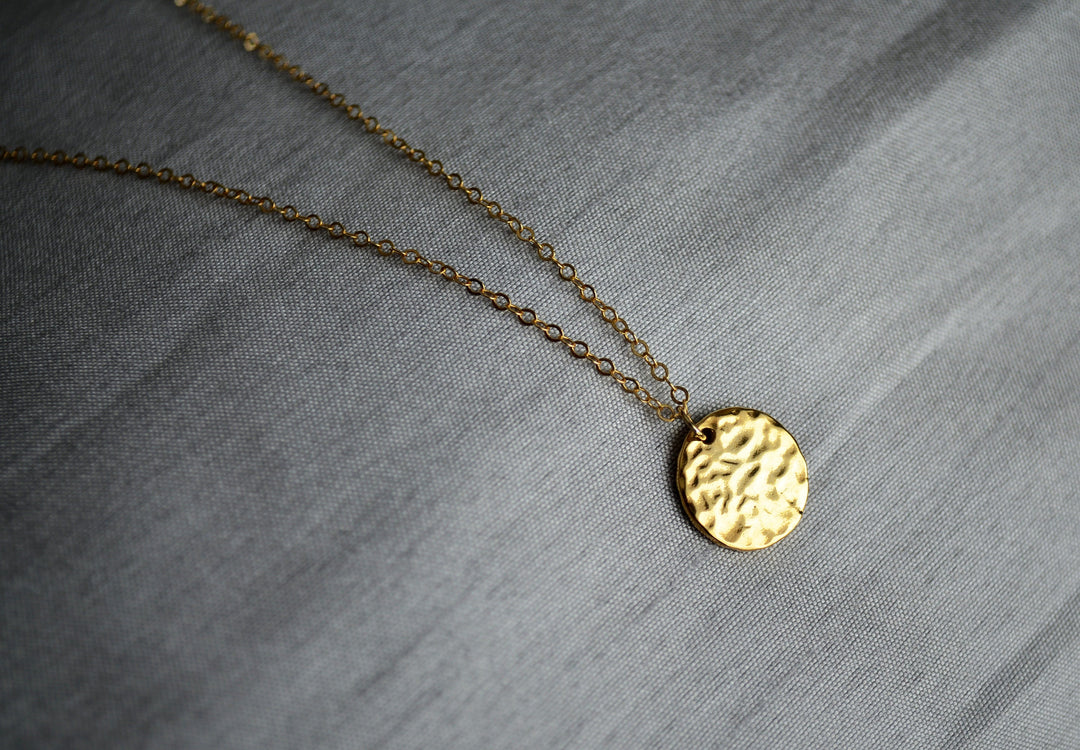 Gold Letter Pendant Necklace, Initial Necklace, Personalized Layering Necklace, Graduation Gift, Bridesmaid Gift, Friend Gift, Mom Gift