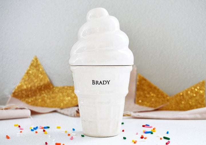 Ice Cream Box - Baby Birthday Gift, Kid's Birthday Gift, Baby Gift, Child Gift, First Birthday Gift, 1st Birthday Gift - Personalized Gift