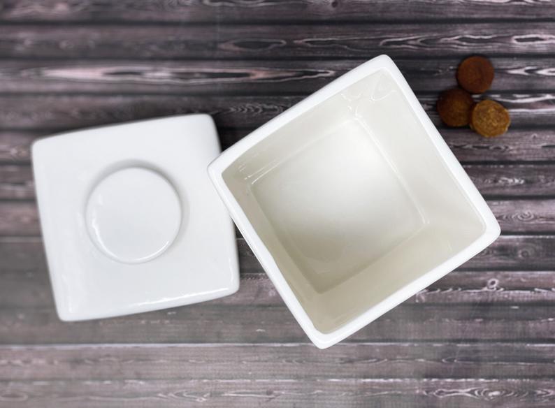 Large Personalized Dog Treat Jar, Dog Gift, Puppy Gift, Dog Lover Gift, Treat Jar with Name or Logo