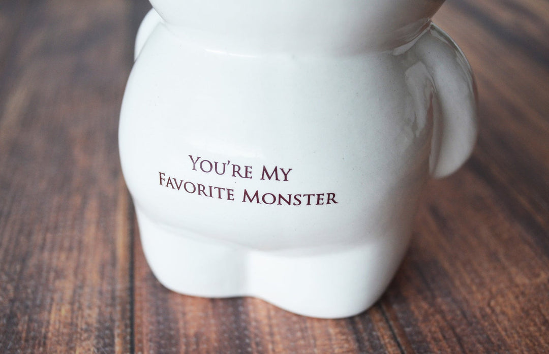 Personalized Monster Bank - Child Birthday Gift, 1st Birthday Gift, Baby Gift, Gift for Kids - Custom Bank with Name