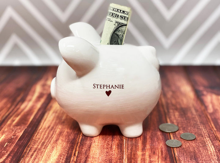 Piggy Bank for Boys and Girls, Baptism Gift, Baby Gift, First Communion Gift, Personalized Bank, Great Gift for a Child