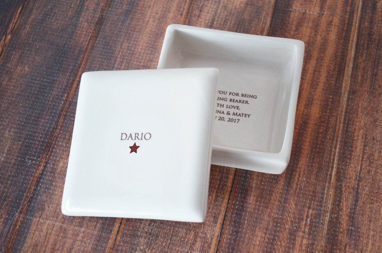 Ring Bearer Gift Ring Bearer Thank You Gift Ring Bearer Gift