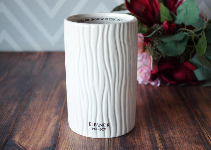 Sympathy Gift, Sympathy Candle, Tall Sympathy Votive, Sympathy Vase, There are those who continue to light up the world long after they...