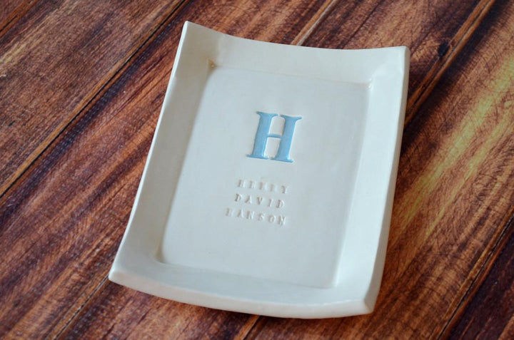 Baptism Gift or First Communion Gift - Personalized Miniature Platter