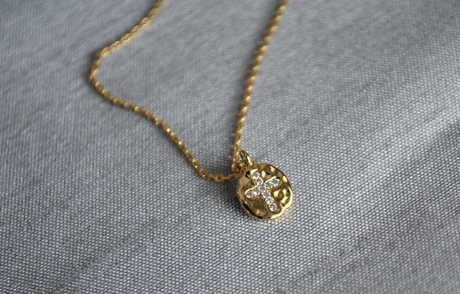 Personalized Cross Box + Necklace, Religious Gift