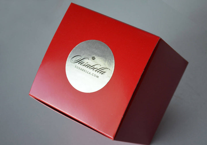 Personalized Miniature Rectangular Platter with Name & Cross | Baptism Gift