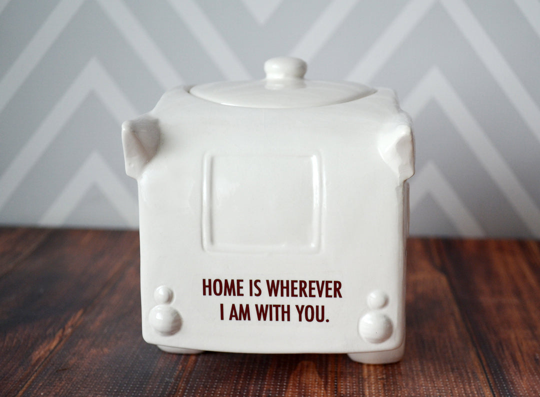 Camper Cookie Jar, Personalized with Name, RV Life, Grad Gift, Piggy Bank, Camper Gift, Kitchen Gift Idea, Vintage Trailer, Camper Birthday Gift