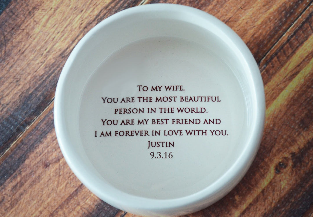 Groom Gift To Bride - Each Day I Fall For you, and You Keep Falling For Me - Keepsake Box