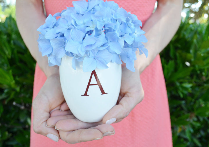 Personalized MOM Bud Vase