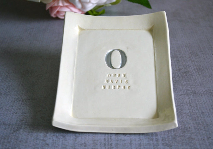 Baptism Gift or First Communion Gift - Personalized Miniature Platter
