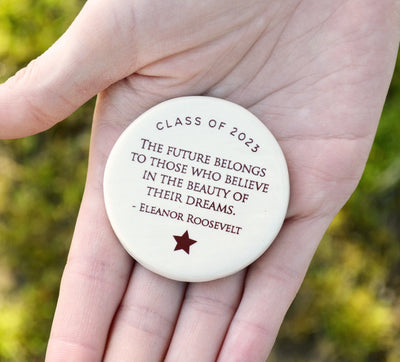 Class of 2024 Words of Encouragement Stone, Pocket Hug - Graduation Gift  - READY TO SHIP