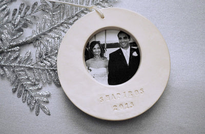 First Christmas Picture Frame Christmas Ornament 2024
