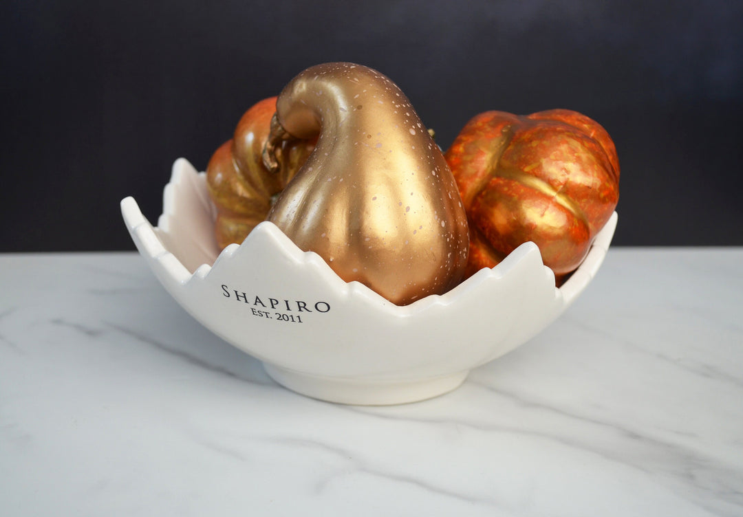 Personalized Ceramic Serving Bowl, 8" Dia.