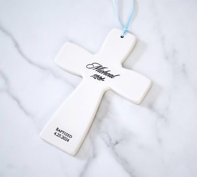 Personalized Baptism Gift, Wall Cross, First Communion Gift or Confirmation Gift