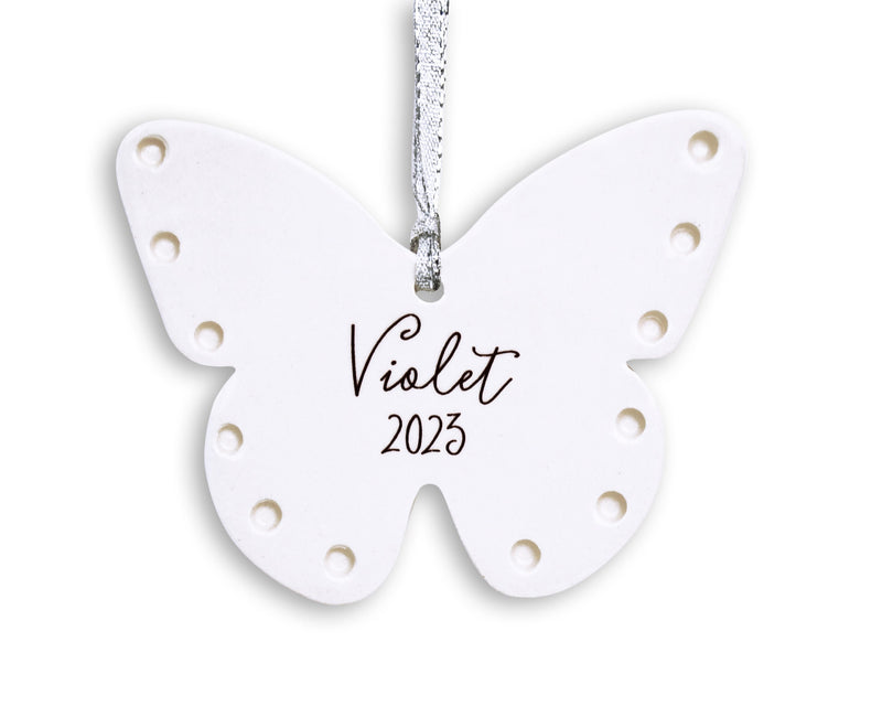 Butterfly Ornament, Personalized Ornament 2024