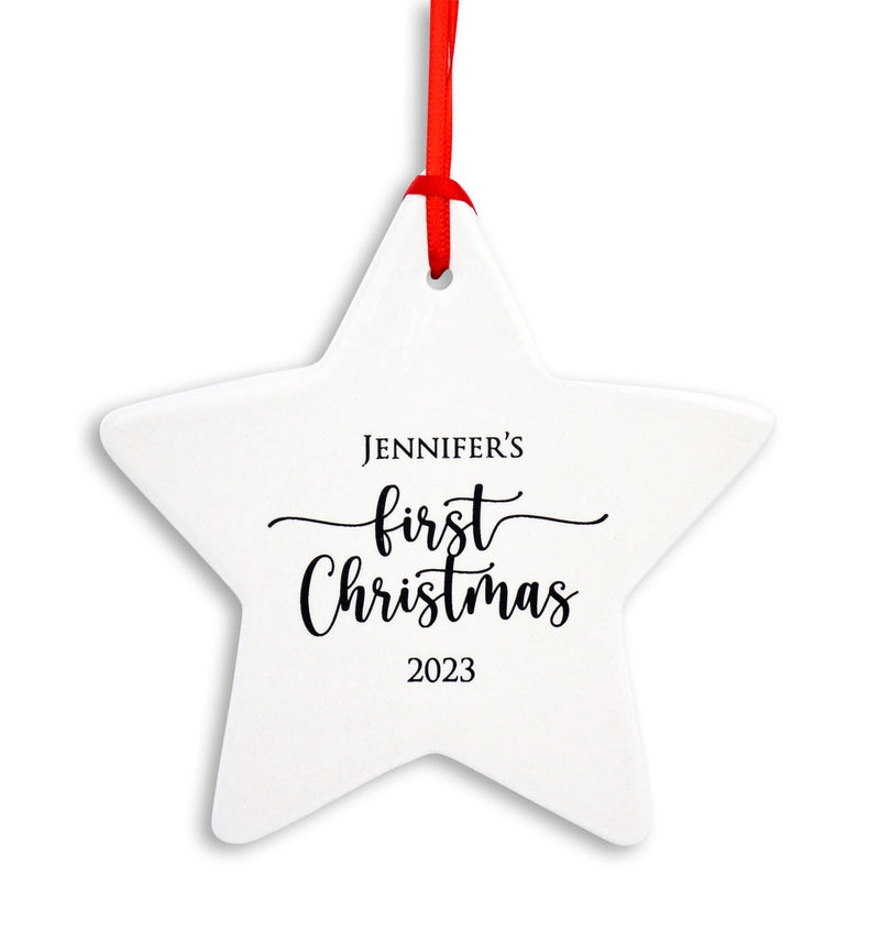 Personalized Star Ornament, Baby&