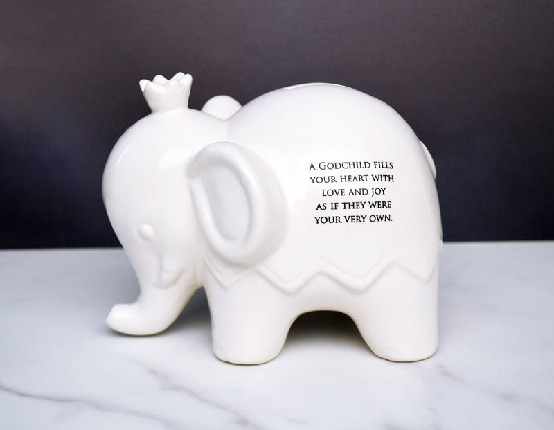 Personalized Elephant Bank - Custom Bank with Name
