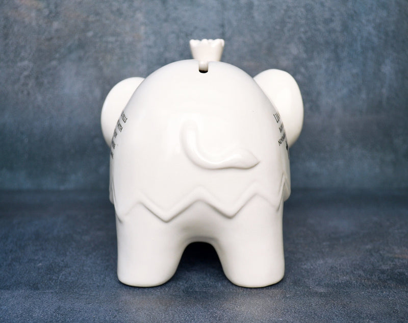 Personalized Elephant Bank - Custom Bank with Name