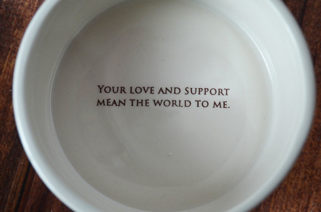 Mother's Day Gift for a Grandmother - READY TO SHIP - Round Keepsake Box