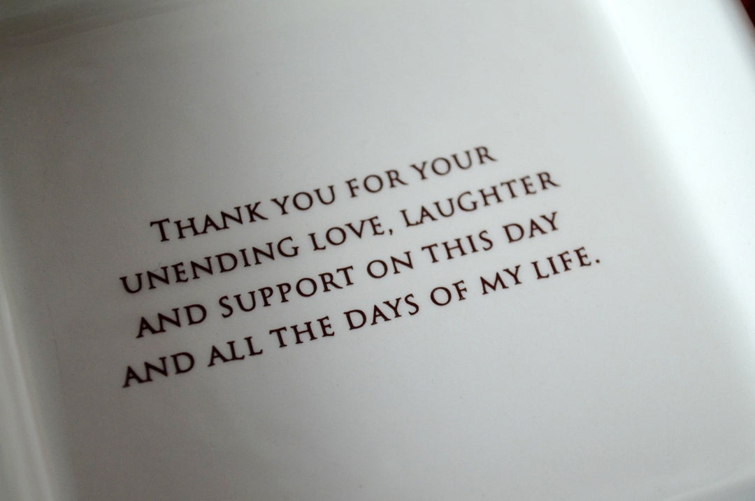Unique Mother of the Bride Gift or Birthday Gift - READY TO SHIP - Square Keepsake Box - All That I Am I Owe To My Mother