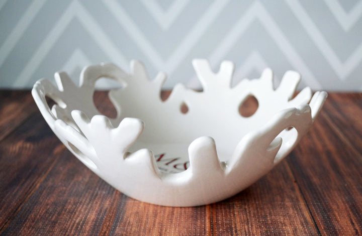 Personalized "Coral" Bowl, Ceramic
