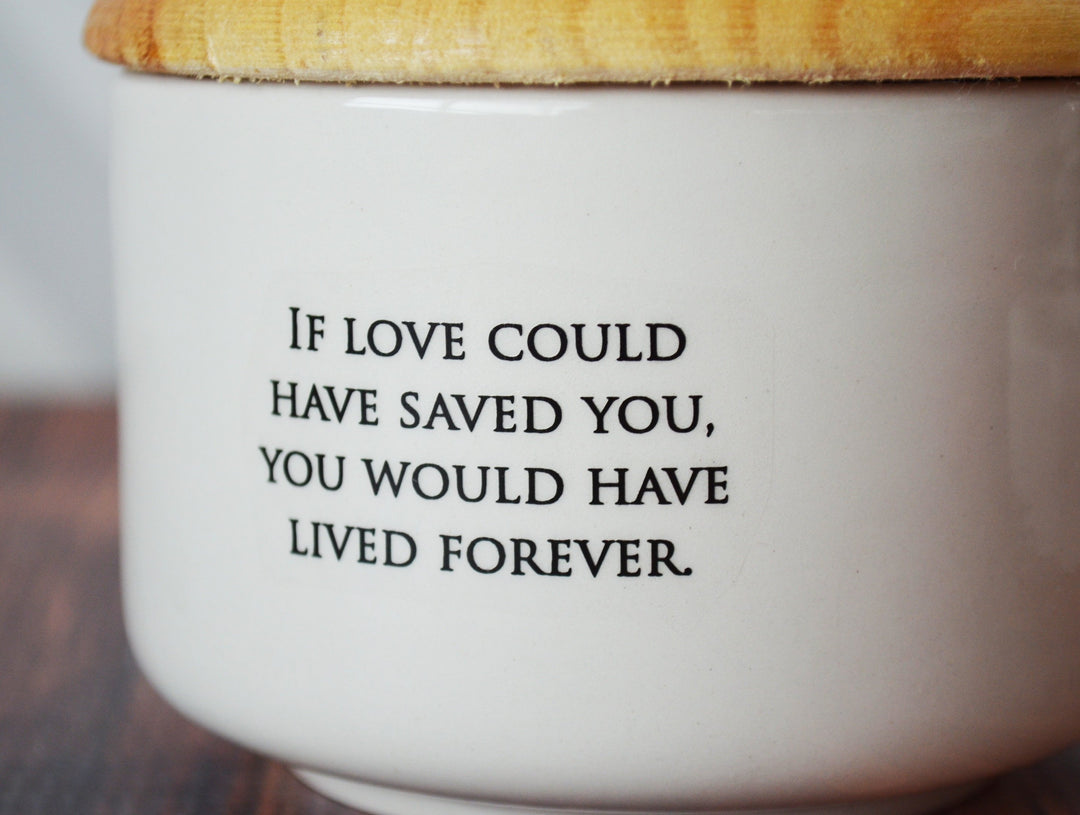 Dog Urn | Pet | Cat | Memorial | Small Size | Custom Urn for Any Pet
