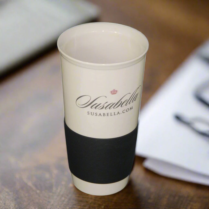 Travel Coffee Mug | Logo | Personalized | Ceramic | Corporate Promo Item