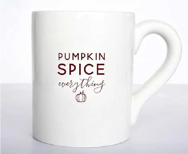 Pumpkin Spice Everything - Large Coffee Mug