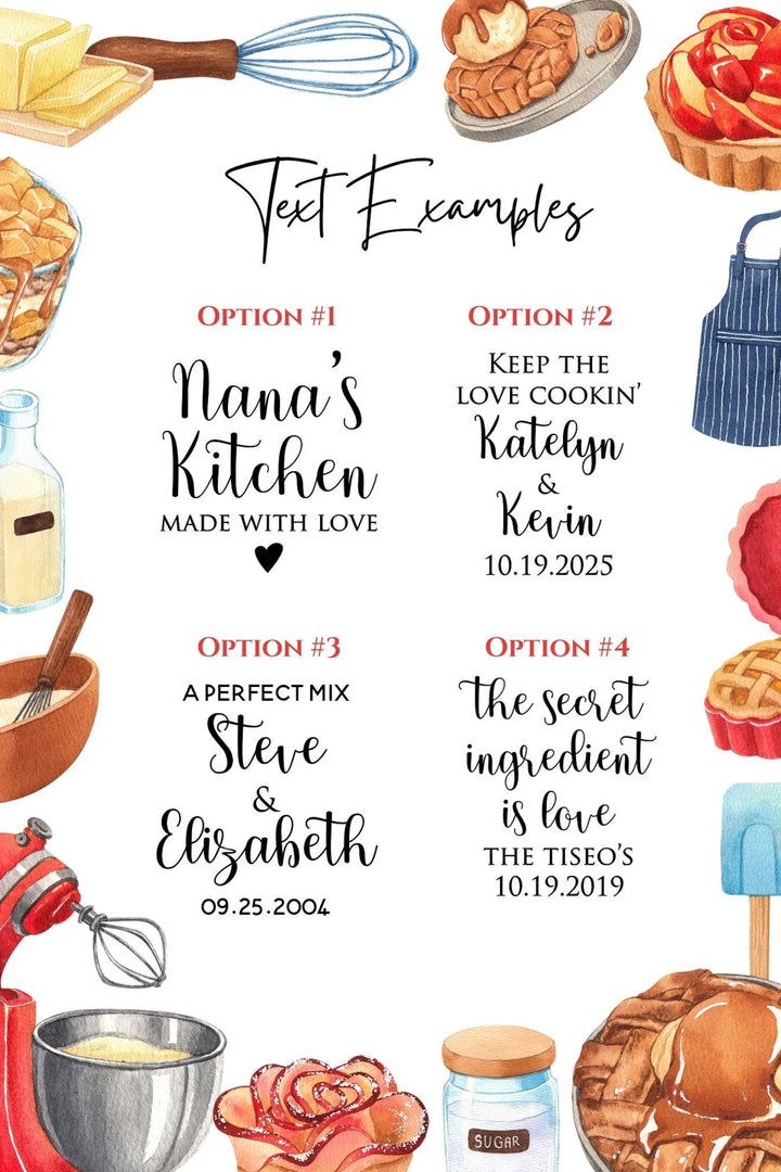 Personalized Ceramic Spoon Rest