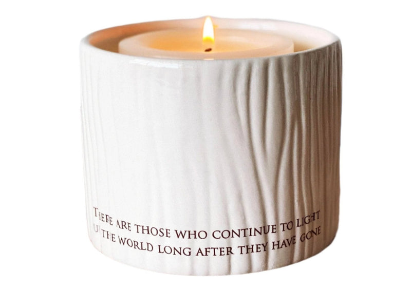 customized remembrance candle holder