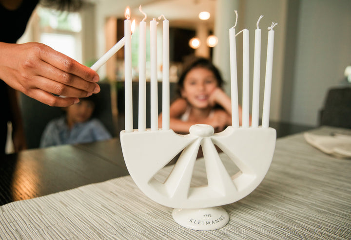 Personalized Menorah for Hanukkah, Menorah, Chanukah, Hanukkiah