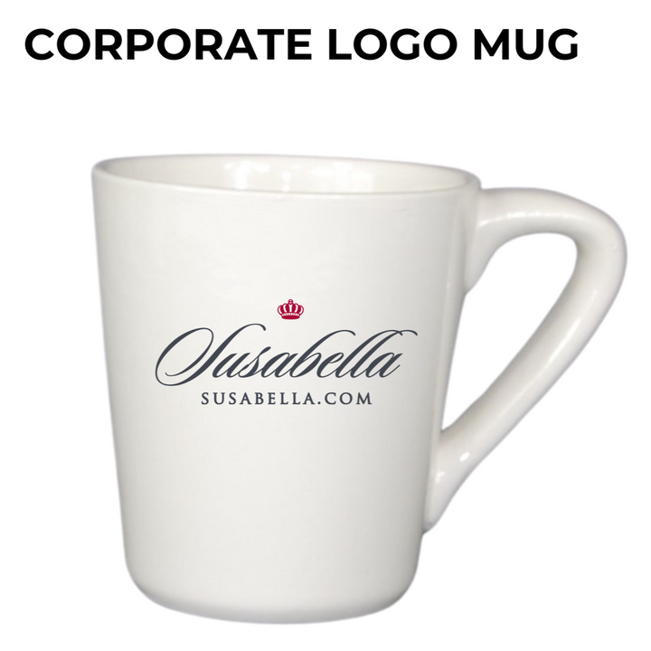 high quality corporate logo mug ceramic