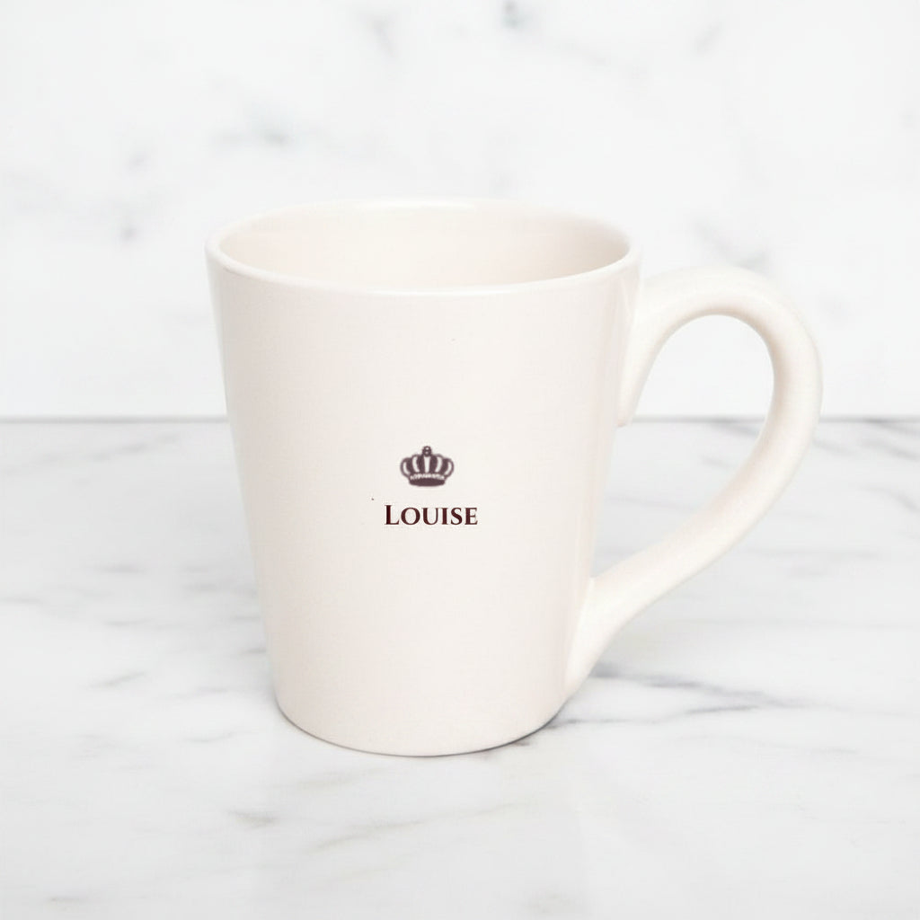 Graduation Gift Inspirational Mug, Personalized Coffee Cup, Eleanor Roosevelt "The Future...Beauty of Their Dreams", Ceramic Mug, Tea Cup