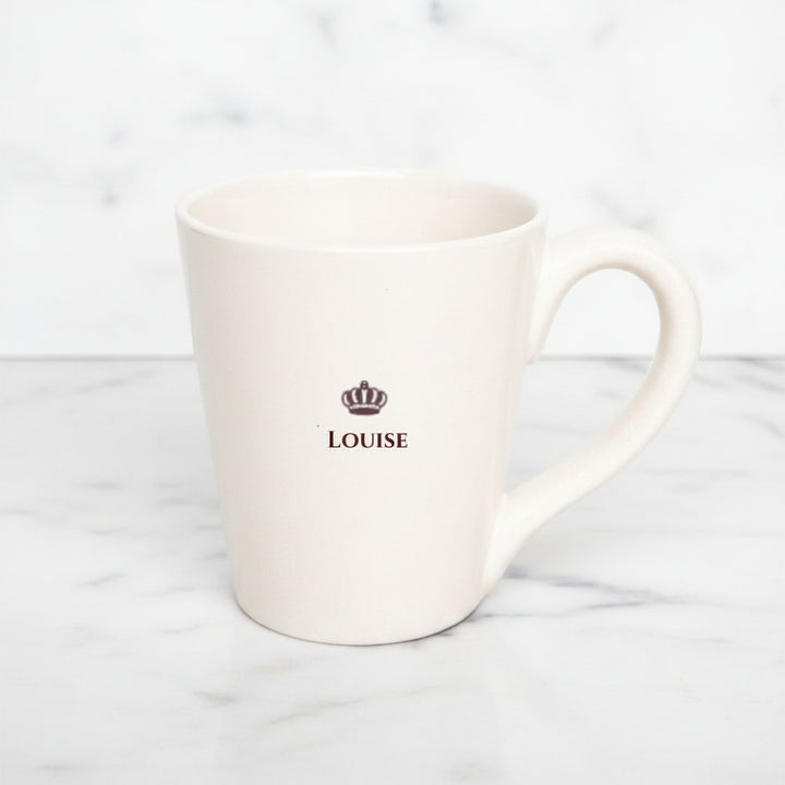 Graduation Gift Inspirational Mug, Personalized Coffee Cup, Eleanor Roosevelt "The Future...Beauty of Their Dreams", Ceramic Mug, Tea Cup