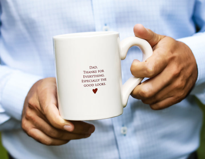 Dad, Thanks For Everything... Funny Father's Day Gift - READY TO SHIP - Large Coffee Mug