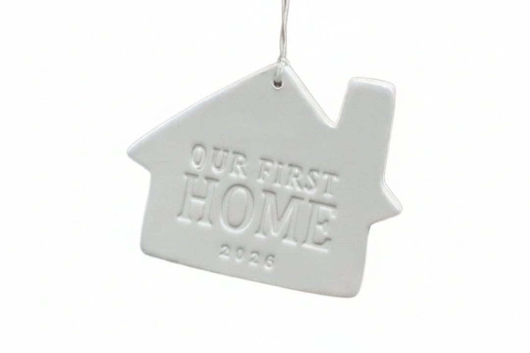 First Home Christmas Ornament - Our First Home - READY TO SHIP